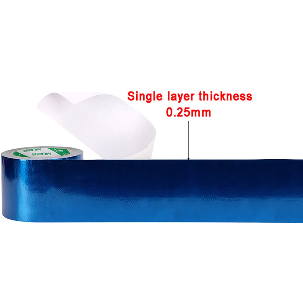 Super Waterproof PE Tarpaulin Repair Tape Rainproof Cloth Adhesive