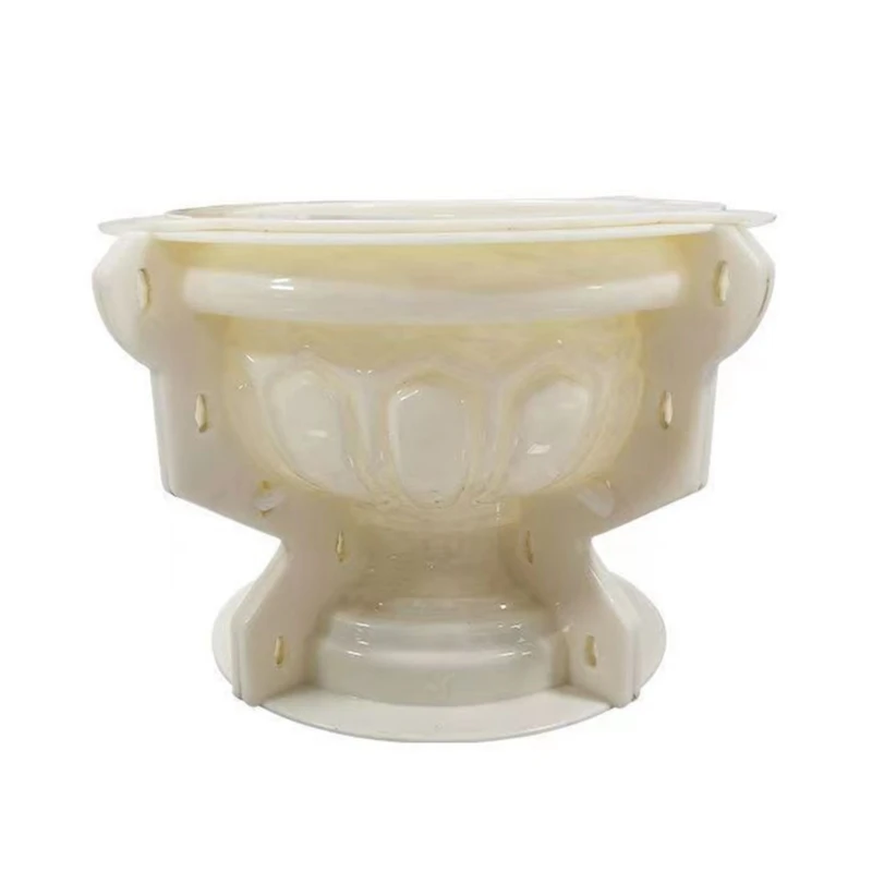 

Flower Pot Crafts Mold Desktop Decor Crystal Plastic Concrete Cement Mould Storage Box Epoxy Resin Molds for Garden Home 6XDE
