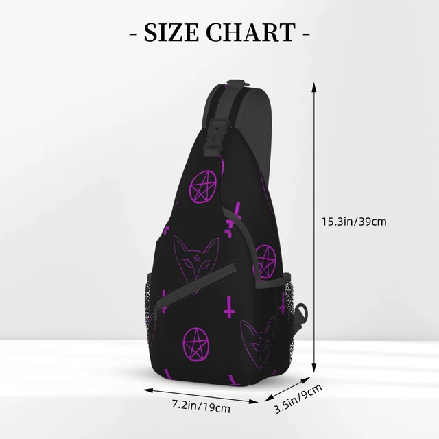 Mochila Fashion Bolso Pecho Cruzado Para Hombre Mujer