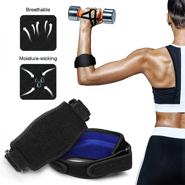 1Pc Tennis Elbow Brace Strap for Tendonitis Joint Pain Adjustable