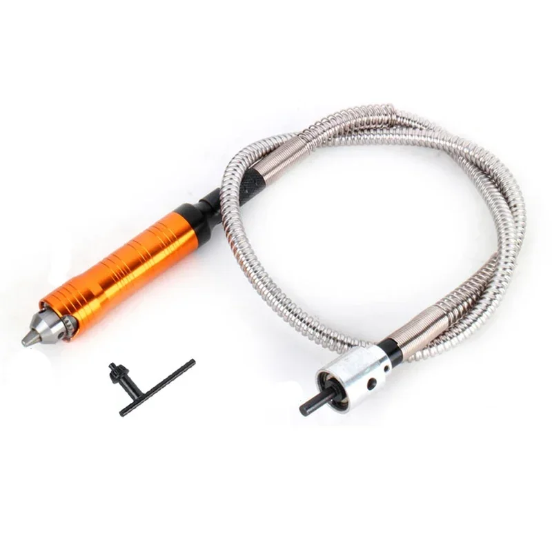 Arbre Flexible 6mm Pour Outil Rotatif - Mandrin 0.5-6.5mm, Poignée Anti-vibration, 100cm De Long