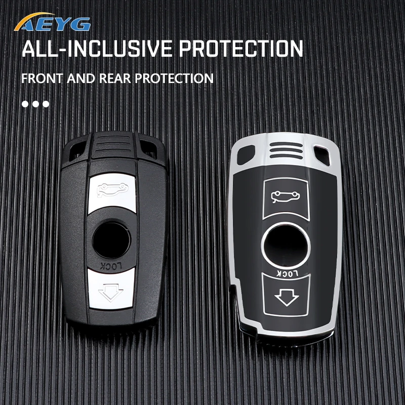 Soft TPU Car Remote Key Case Cover Shell, For BMW X1 X5 X6 Z4 E90 E60 E70 E87 3 5 6 Series M3 M5 Holder Shell, Fob Accessories, key case,key case cover,car key shell,remote control case cover