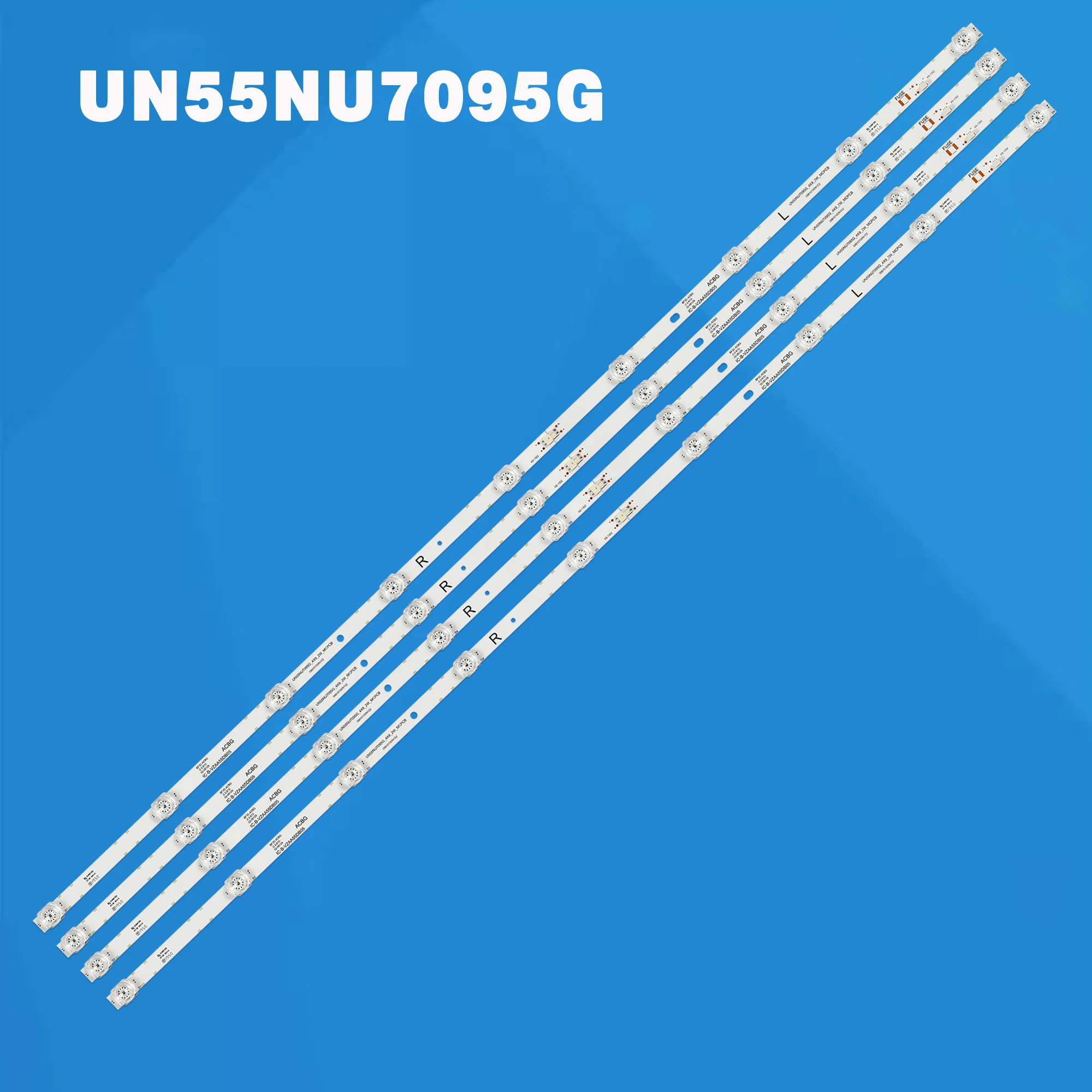 Новые светодиодный полоски для UN55NU7095G UN55NU7095G_4X9_2W_MCPCB 14 мм _ 0 E47 un55tu7090g UE55TU7002U HG55AJ630UJJXZ