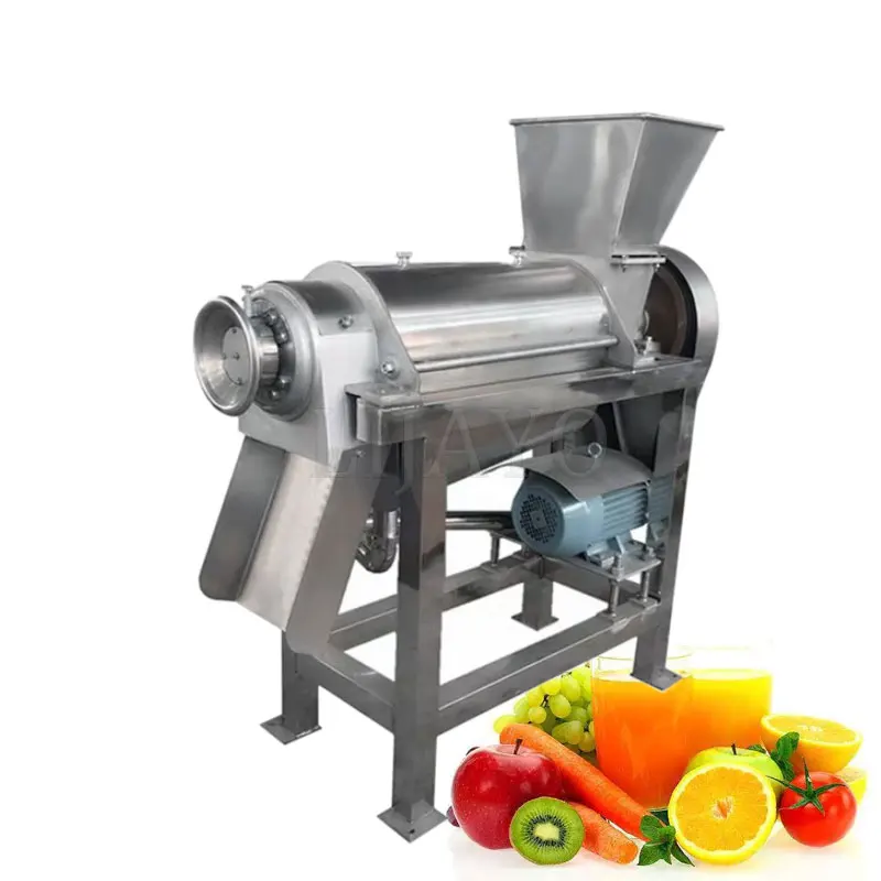 

Stainless Steel Mango And Fruit Juice Machine Industrial Pear Juice Screw Press Spiral Fruit Extractor