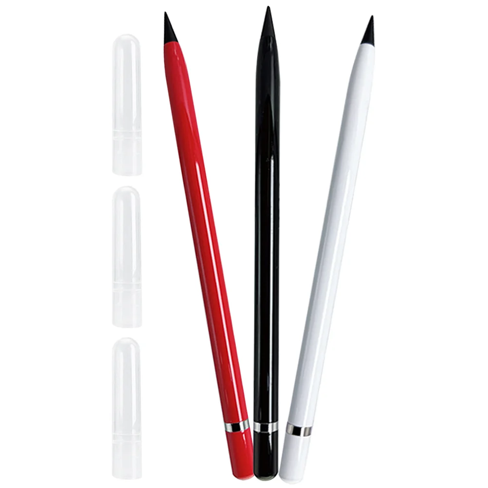 

3 Pcs Everlasting Pencil Drafting Pencils Eternal Lead Replaceable Child Inkless Sketch