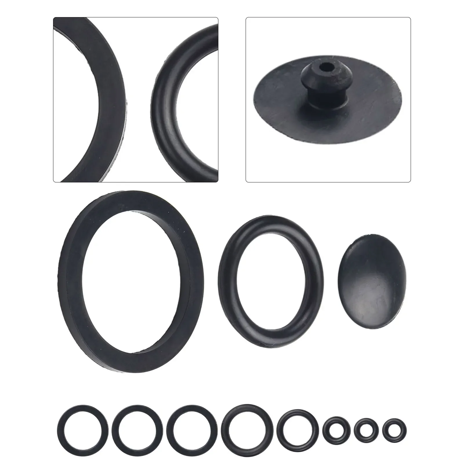 Sealing Ring Applicable To Garden Sprayer 10pcs Rubber For 3/5/8L Garden Sprayer Parts Home Yard Garden Household Rubber Gasket 6