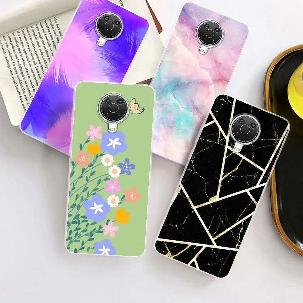 Silicone Soft TPU Back Cover - Clear Bumper Coque Shell
