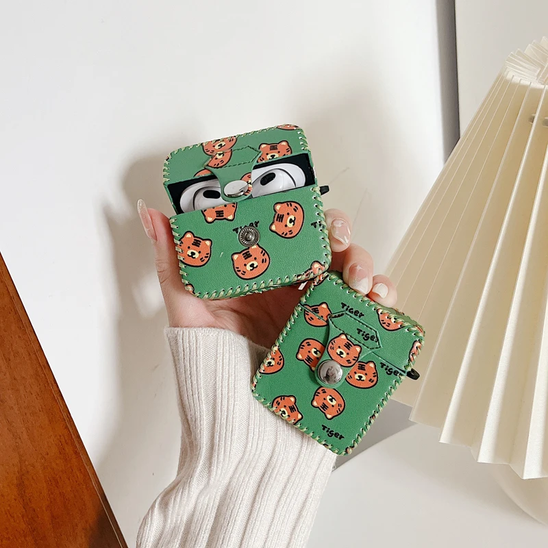 Custodia Tiger Per Apple Airpods 2 3 Generazione 2021 Cover Per Airpods Pro Shield Air Pods Protettivo Per Airpod 3Rd Gen Shell