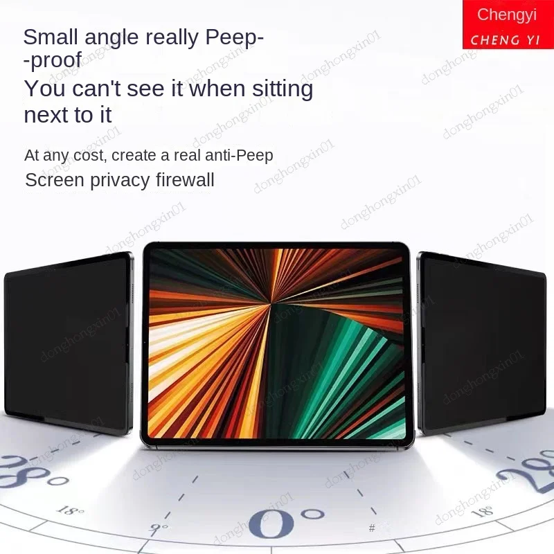 Anti Spy Privacy Like Paper Film For Samsung Galaxy Tab S9 FE 10.9 S9 Plus S8 Plus S7 FE S7 S8 A9 Plus Magnetic Screen Protector 3