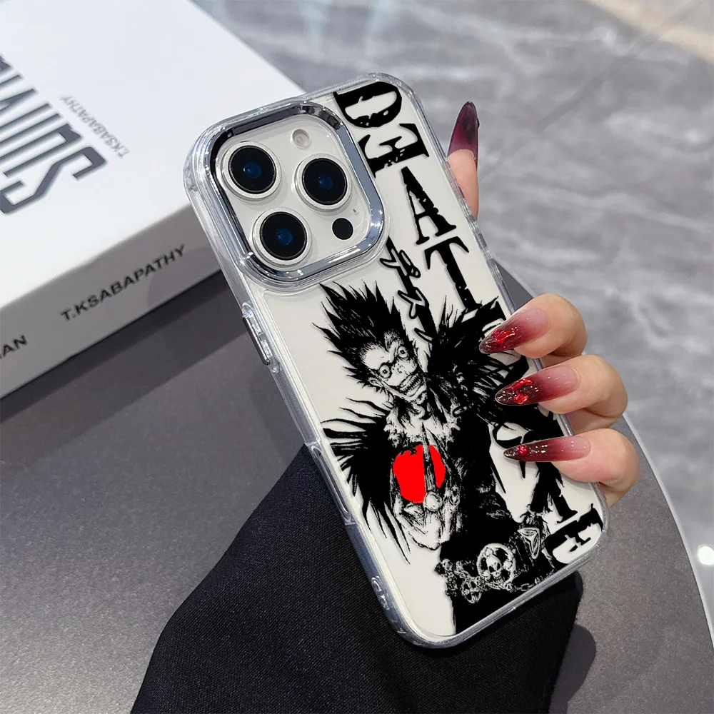 Transparent Soft Anime Death Note Phone Case Cover