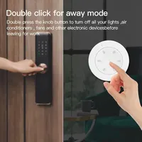 Tuya ZigBee Smart Knob Switch DIY Wireless Scene Button Rotatable Dimmer Switch Home Appliances Automation Linkage Remoter 3