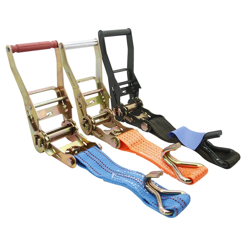 Cargo Straps Tie Down Straps Lashing Strap 2.5/3.8/5cm Truck Binding Strap Cargo Rope Tensioner
