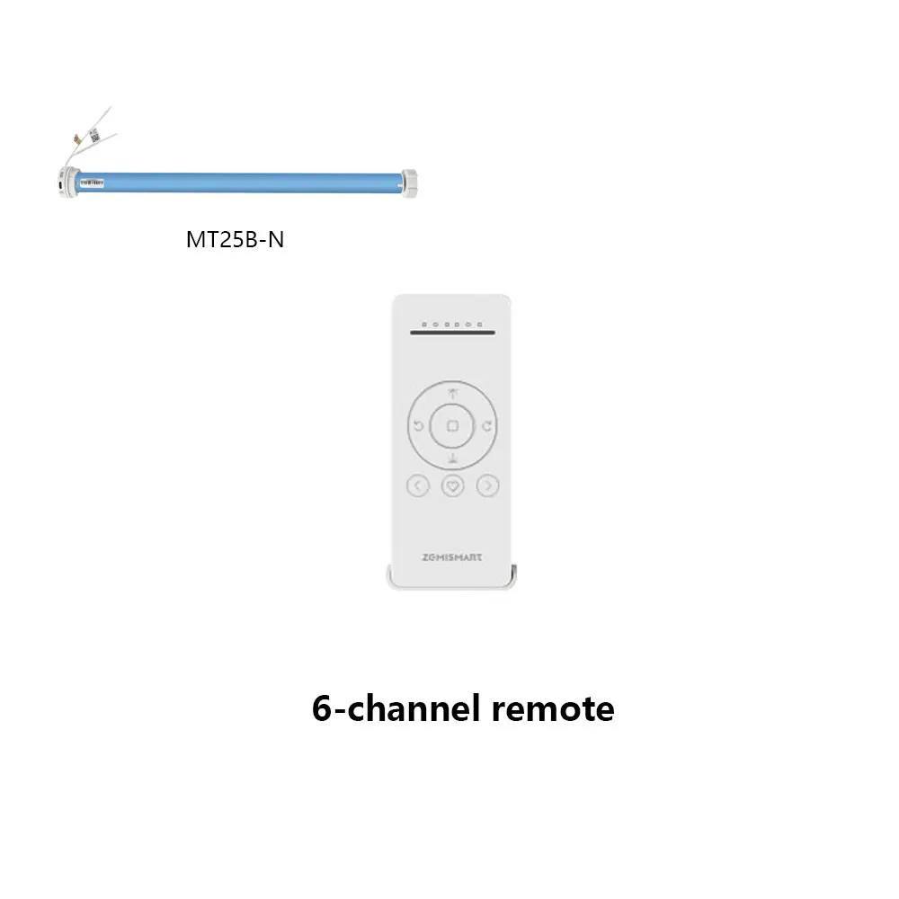 Zemismart Remote Control for Roller Shade Blind Motor Chain Roller Blinds ZM25 M