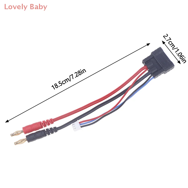 TRX ID mâle Compatible chargeur plomb 4S/3S/2S Lipo batterie balles connecteur câble de charge à 4mm banane pour TRX RC voiture – Image 6