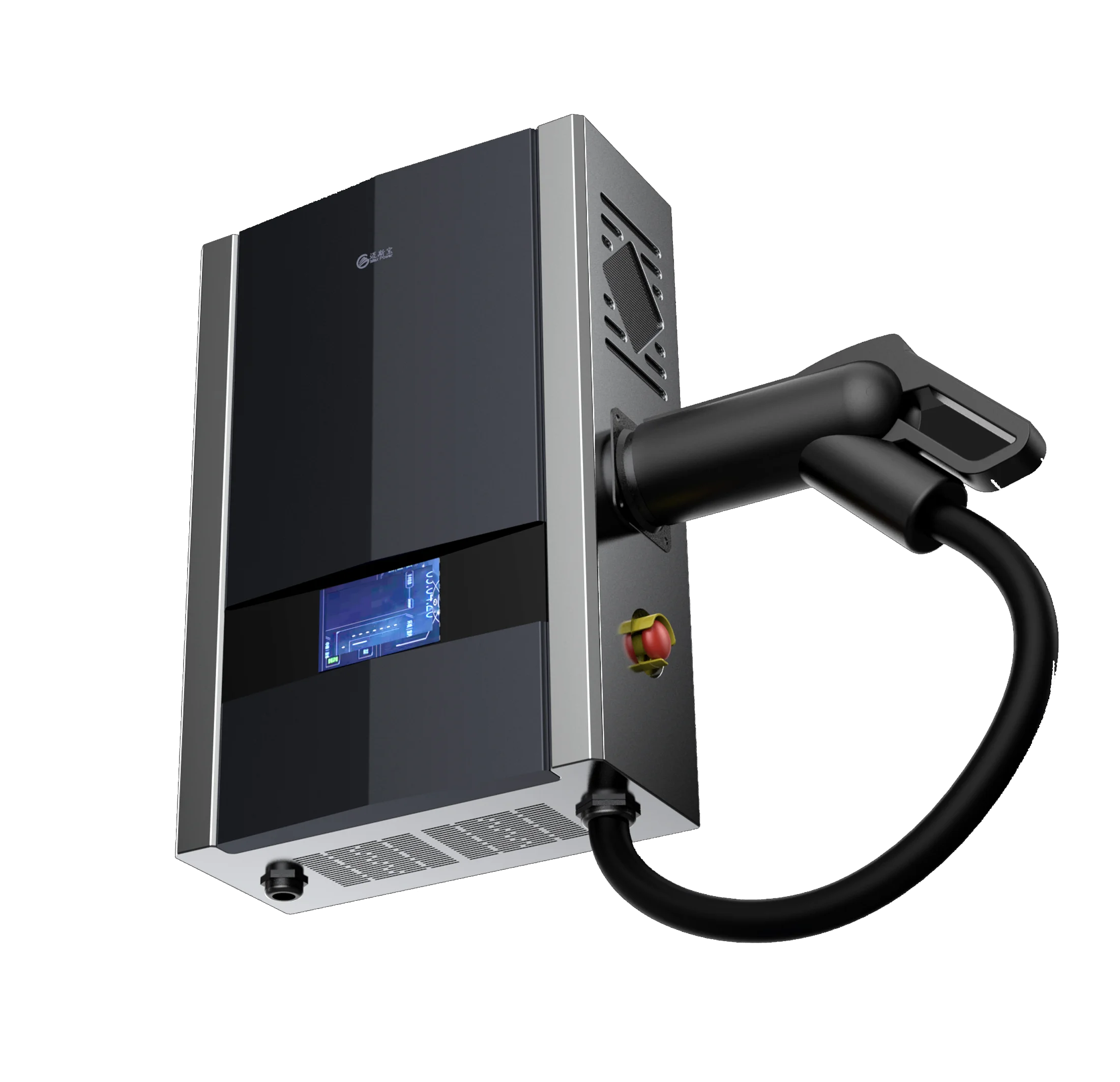 Veicolo Elettrico Diretto In Fabbrica Intelligent Ccs1 7 Kw Smart Dc Fast Charge Ev Stazione Di Ricarica Wallbox