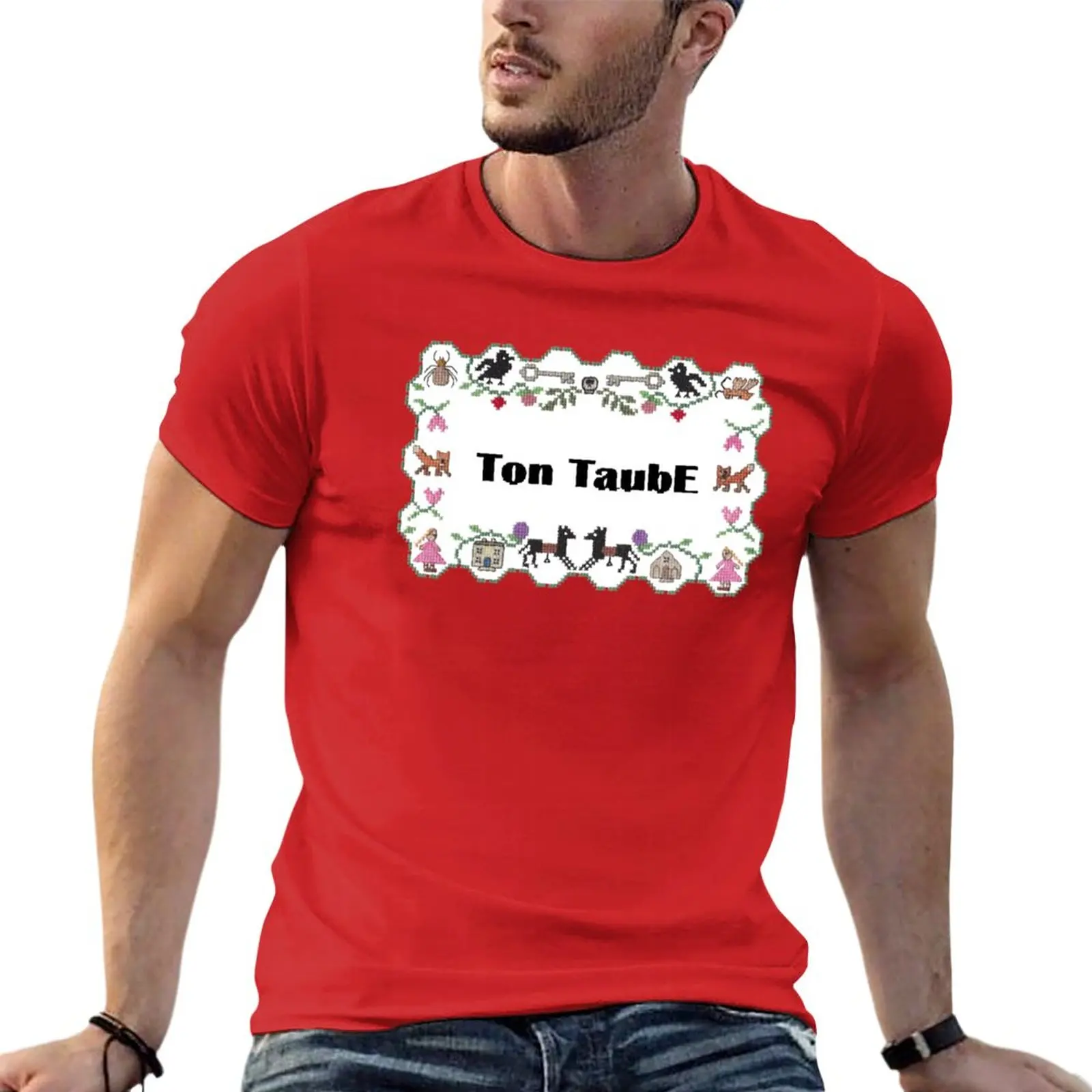 

New Ton TaubE band T- Shirt T-Shirt graphic t shirt new edition t shirt quick drying sweat mens vintage t shirts