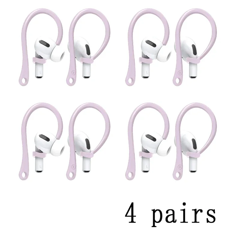 Ergonomic Anti-Slip Ear Hooks for Earbuds (1/2/4 Pairs)