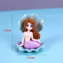 Enchanting Mermaid Figurine Aquarium and Desk Ornament (No.1)