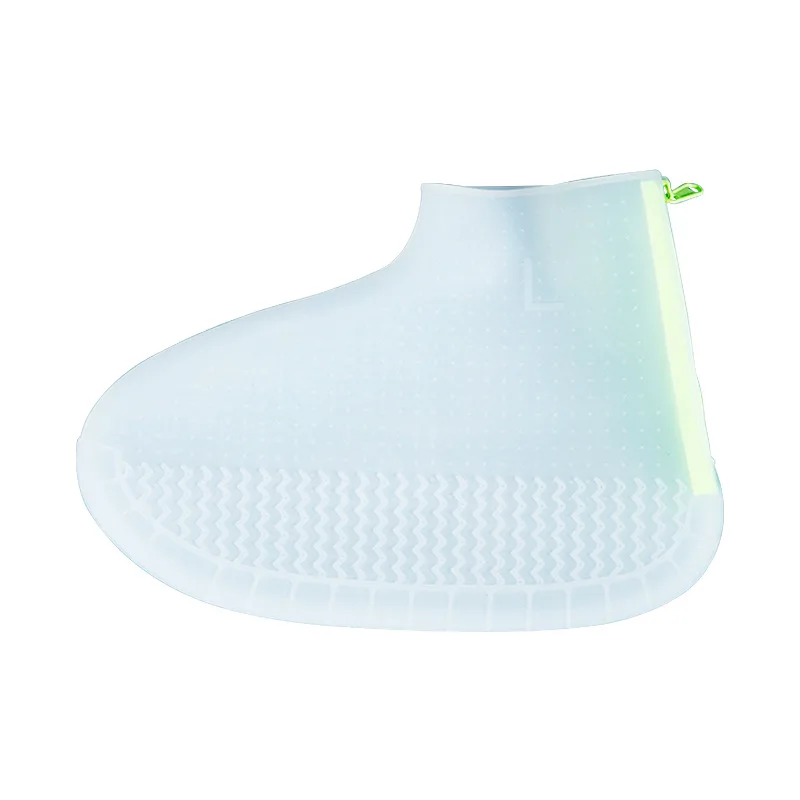 Top Quality Silicone Black Waterproof Rain Shoes Couples Ankle Rain Boots Waterproof Footwear Covers Shoes Plus Size Cover Shoes