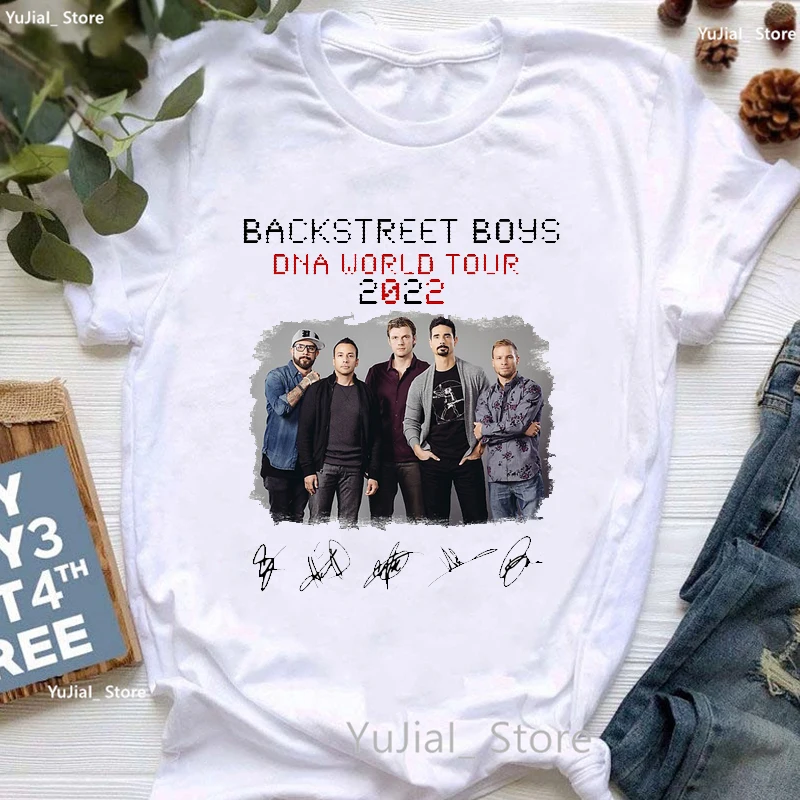 Bsb Girls I Am Not Old I Am Vintage Grafikdruck T-Shirt Damen Kleidung 2024 Backstreet Boys World T-Shirt Femme Harajuku Shirt – Detail 16