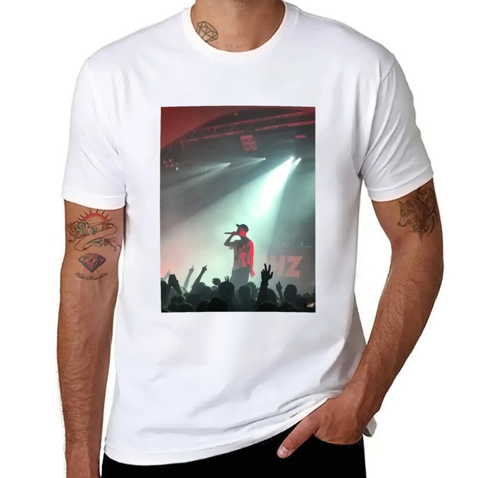 

BHZ Band Concert Tour T-Shirt quick drying vintage clothes animal prinfor boys Men's clothing