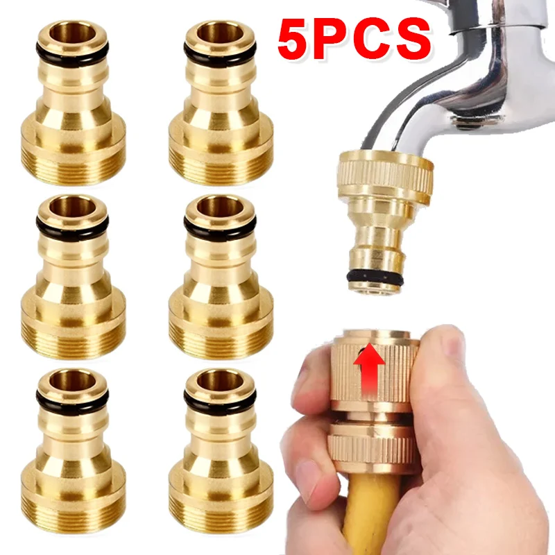 51PcsBrassTapConnectorUniversalKitchenBathroomFaucetTap