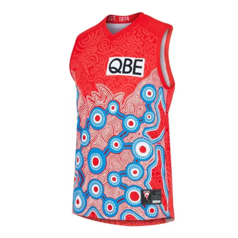 Sydney Swans Guernsey Mens Size:S-5XL Print Name Number