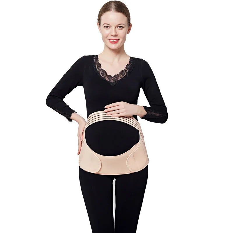 Prenatal Pregnant Women Support Belly Belt Four Seasons Breathable Full Elastic Adjustable Tire Belt