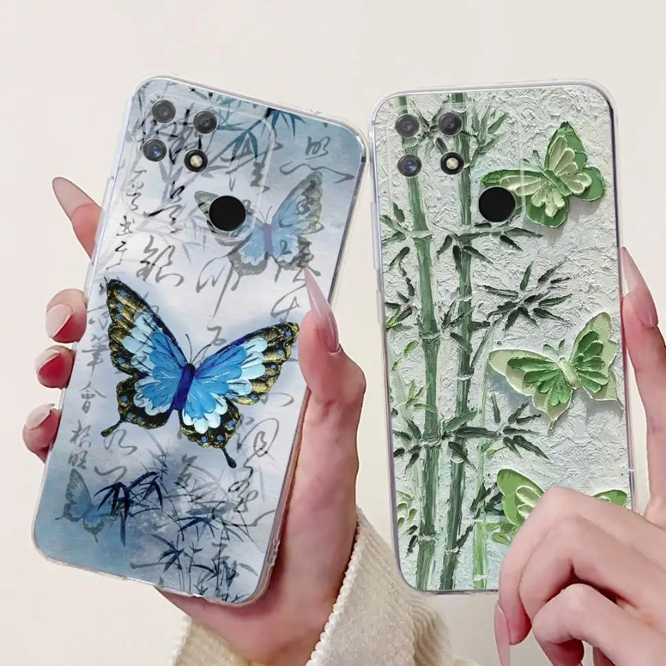 Soft Silicone Protective Cat Pattern Cover