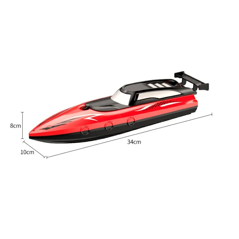 Cross-Border Remote Control Boat Electric Toy Charging 2.4G Remote Control Boat Double Spiral Pulp High-Speed Water Remote Contr 6