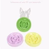 Dog slow food bowl choke prevention Small and medium-sized dog slow food bowl anti upset round thickened pet supplies 2