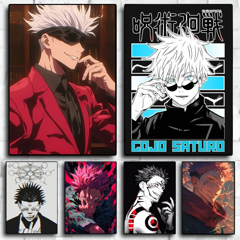 

Jujutsu Kaisen Sukuna Poster Paper Print Home Living Room Bedroom Entrance Bar Restaurant Cafe Art Painting Decoration