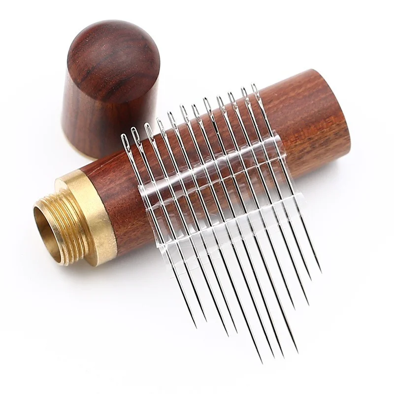 30pc Self-Threading Needles With Case 4