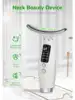 Colour Light Face And Neck Beauty Instrument 7 Modes And 7 Speeds Adjustment With Curved Hand Grip Neck Beauty Instrument 2