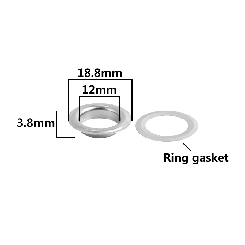 12mm Eyelets Leverage Pliers Curtain Holes Shower Curtain Installation Tools Buttonholes Rivet Buttons Molds Metal Rope Eyelet
