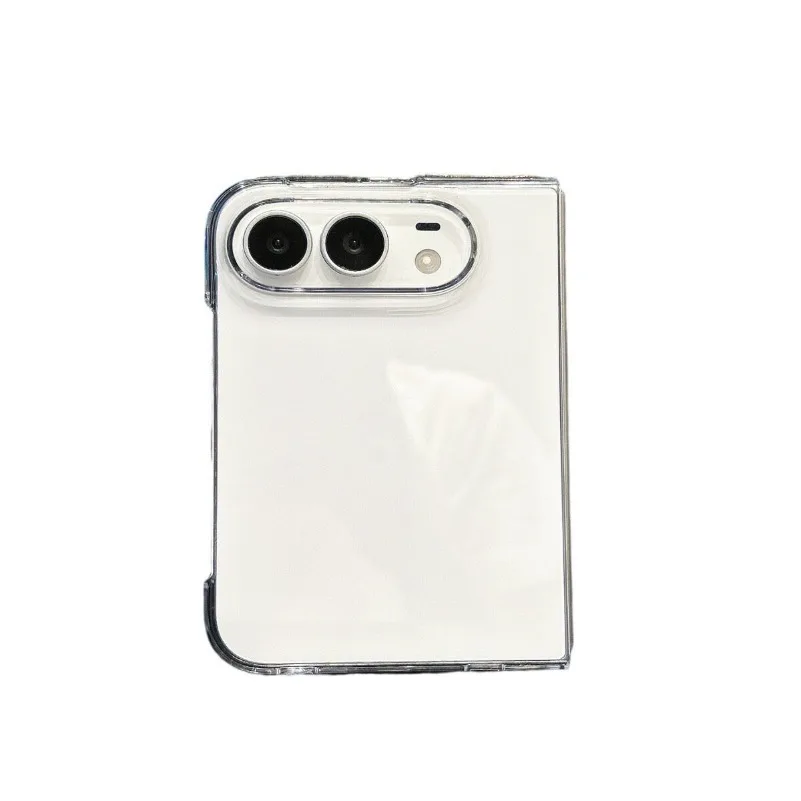 Luxury Simple Clear Slim PC Phone Case - Ultra-Thin Transparent Crystal Cover