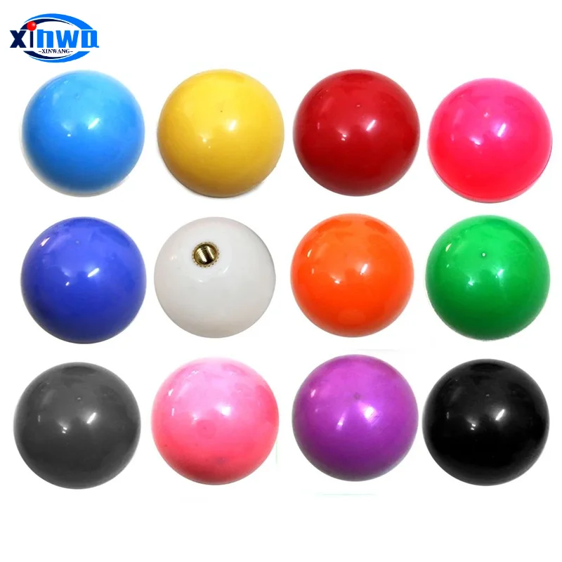 Boule supérieure M6 pour Sanwa Zippy Joystick, pièce de monnaie d'arcade Neo Geo bricolage, pièces de distributeur automatique, tête de boule de rechange, bouton, 35mm