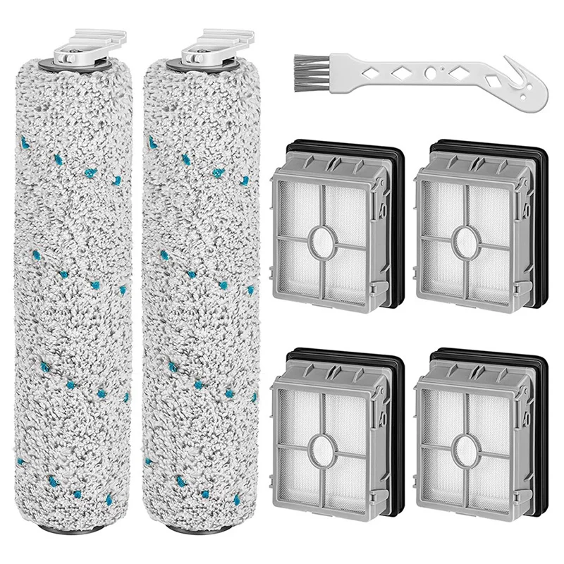 

Запчасти для роликовых щеток пылесоса Bissell X7 2832Z 2955Z, 1 комплект