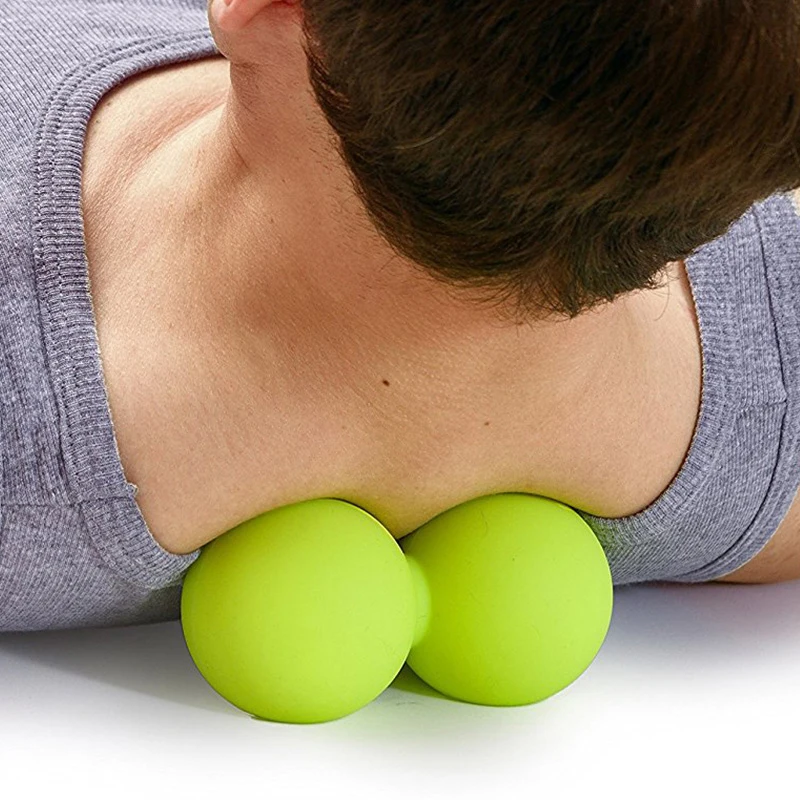 1PC EPP Lacrosse Myofascia Ball Peanut Massage Ball High Density Lightweight Fitness Body Fascia Exercise Relieve Pain Yoga