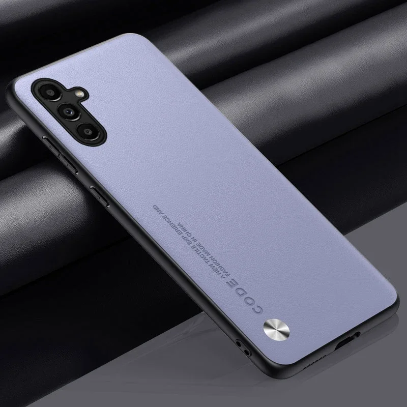 Luxury PU Leather Phone Case with Silicone Protection