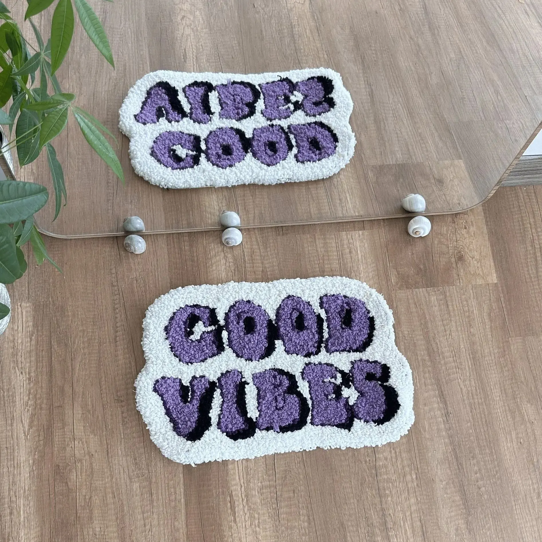 

Good Handmade Rug Home Decor Living Room Bedroom Soft Flannel Non Slip Vintage Carpet Gifts Bathmat Housewarming