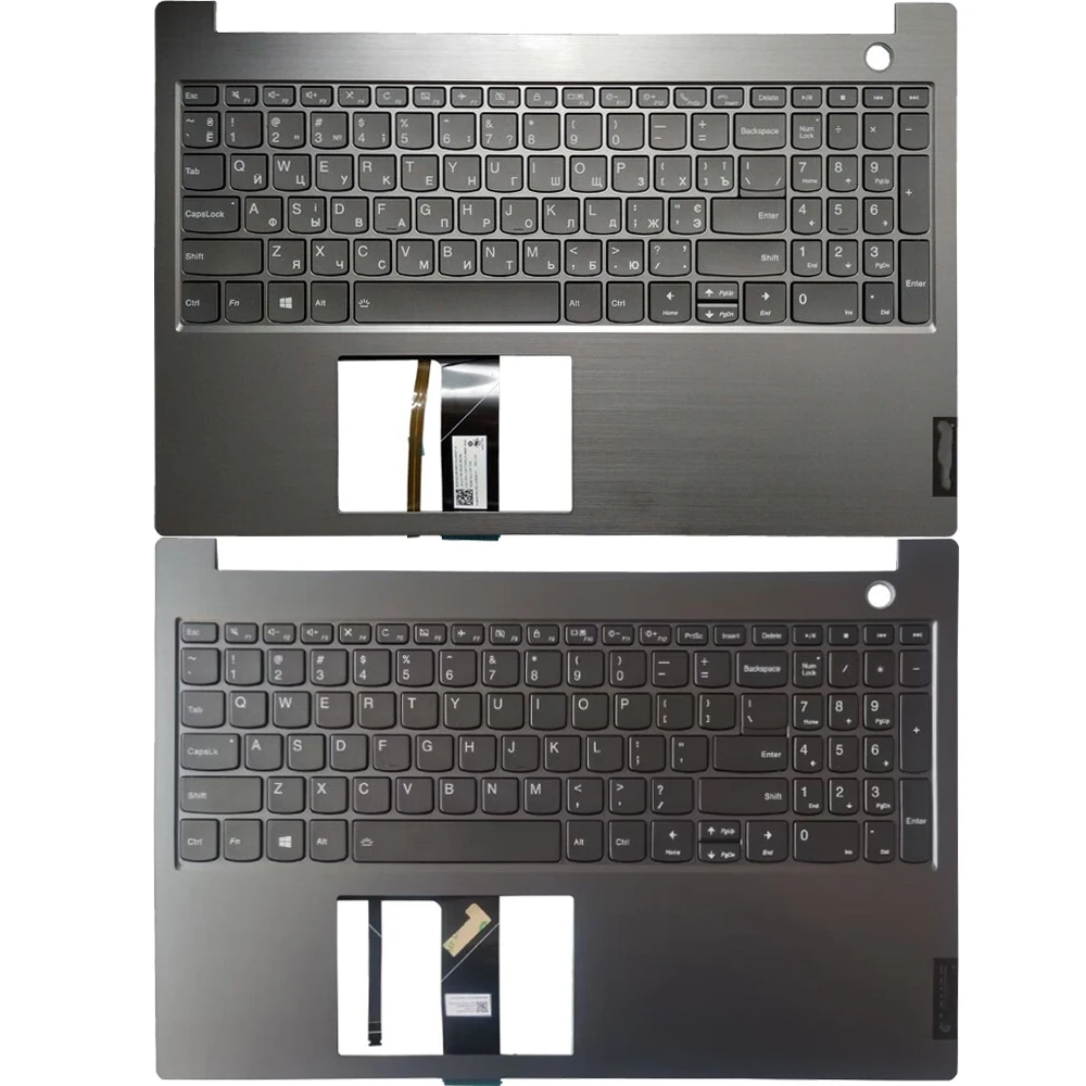 

New Russian/US Keyboard For Lenovo ThinkBook 15 IML IIL15-IIL 15-IML With Palmrest Upper Cover Case With Backlight