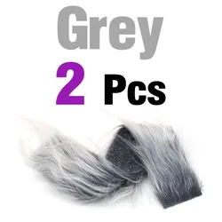 Vibrant 9 - Color Synthetic Long Hair Craft Fur (GRAY)