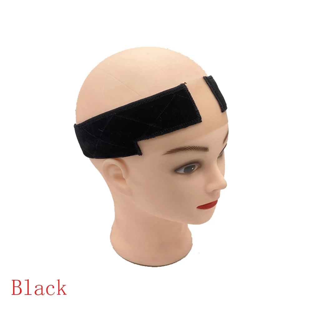 Flexible Velvet Wig Grip Scarf With Adjustable Elastic Band Comfort Head Band  Hold Hair Accessories Anti-Slip Band 6
