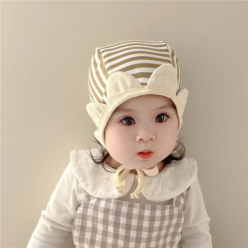 

Newborn Baby Beanie Cute Sun Floral Hat For Toddler Baby Boy Girl Spring Summer Windproof Cap For 3-20 Month Infant Baby Hat