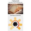 Multifunctional Toaster with 7 Baking Levels Double-sided Heating with Bagel Function for Home Breakfast Office 3