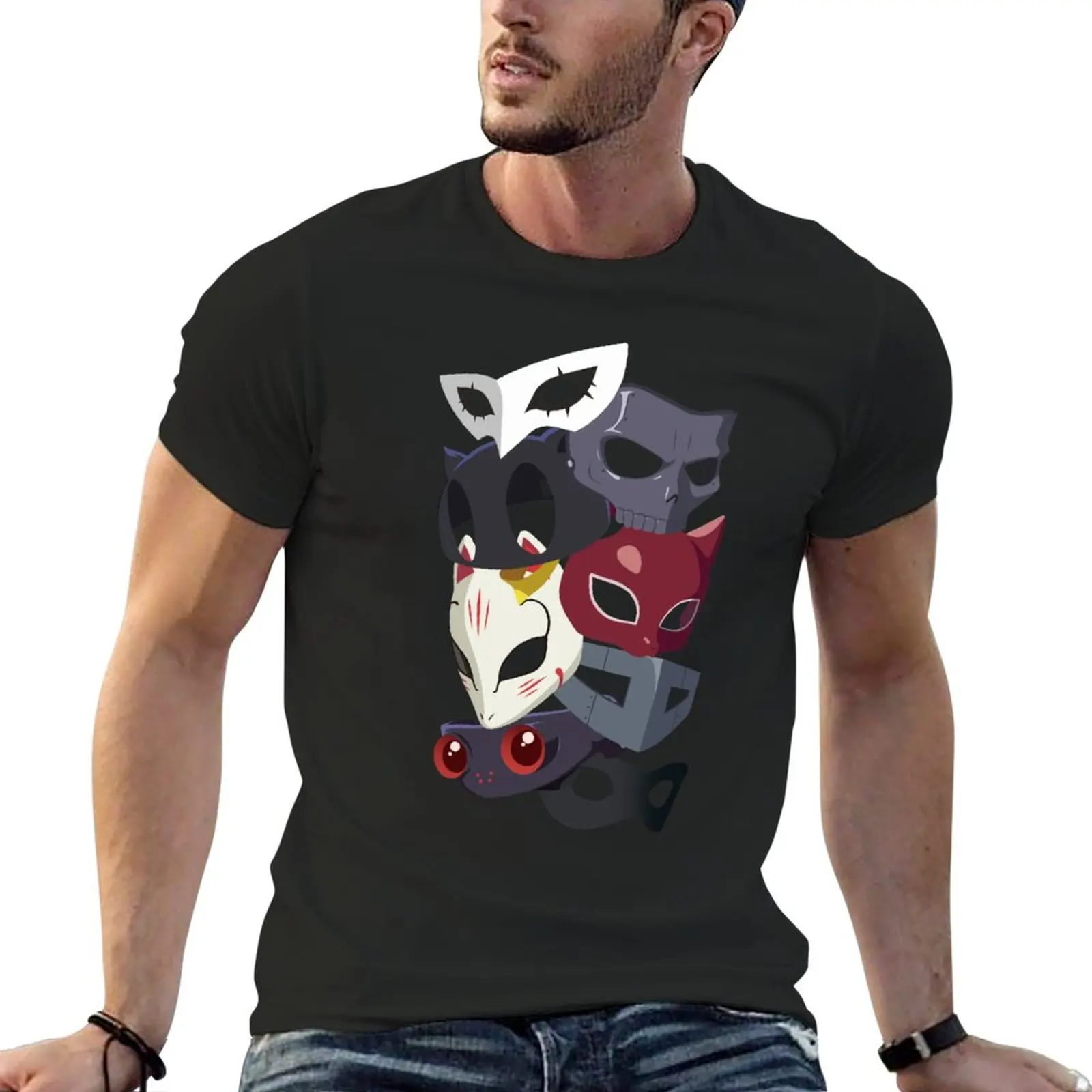 

New Thieves Masks T-Shirt custom t shirts design your own plain t-shirt Men's clothing