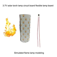 3.7 V flamme solaire lampe à LED PCBA simulé lampe torche solaire lampe torche contrôleur Circuit imprimé 51 pièces LED 3