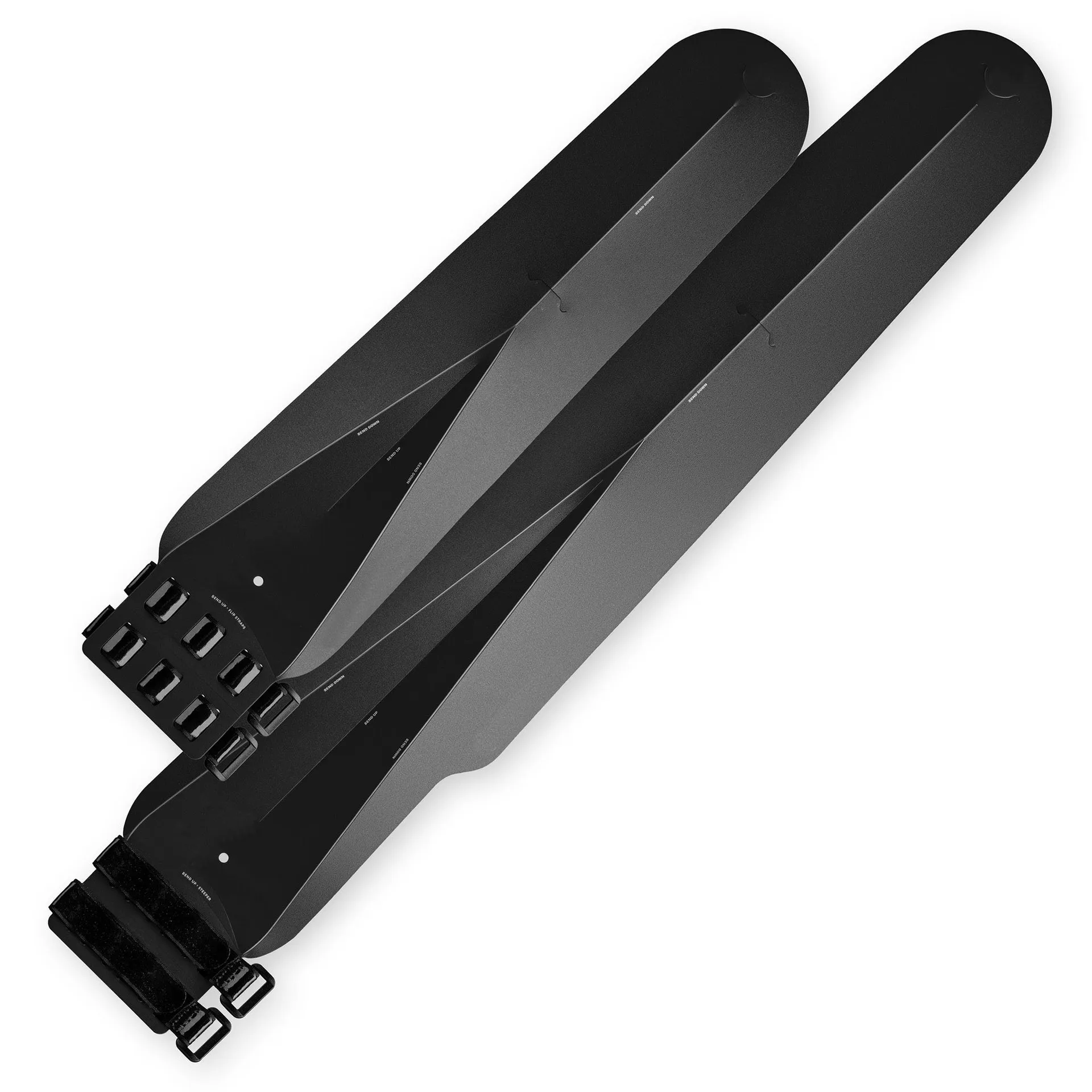 Mountain Road Bike Curlable Mudguard Bicycle Accessories Black Bike Mudguard Gravel Fender Portable Front and Rear bicycle fender