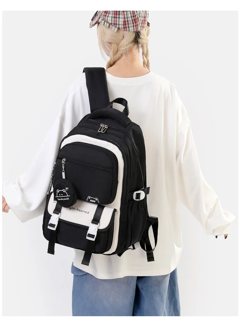 Atspari vandeniui kuprinė mergaitėms – mokyklai ir kelionėms / Waterproof Girls Backpack for School & Travel